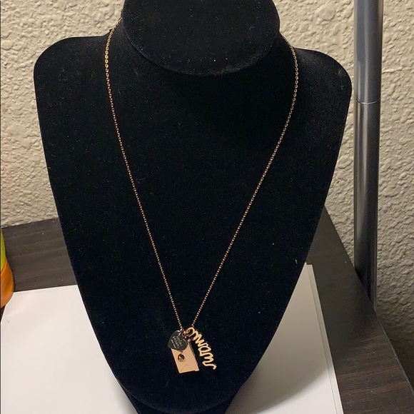 NWT HENRI BENDEL LOVE LETTER NECKLACE - Picture 8 of 8